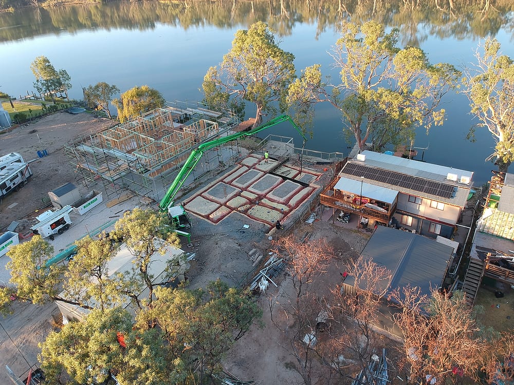 Early stage construction on a NexusDM project